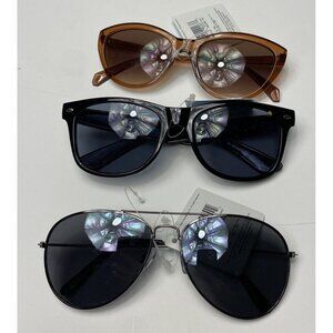 3 Pairs Foster Grant Sunglasses New Lot Bundle C9